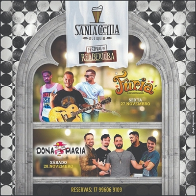 Santa Cecília Butiquim reabre hoje e sob nova direção, com show da banda Fúria e os Nostálgicos com maiores clássicos do rock e da MPB  (Foto: Divulgação/Santa Cecília)