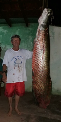 O pescador profissional Gonçalo da Silva, nunca havia passado por tal experiência (Foto: Divulgação)