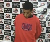 M. P. P. , de 20 anos, foi flagrado durante outro roubo e reconhecido pela vítima (imagem G1)