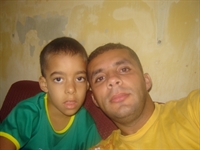 Em 2007, José Victor e Valdinei haviam se encontrado na Bahia (Foto: Arquivo Pessoal)