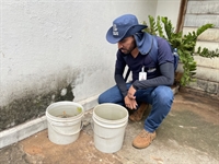 Agentes de saúde realizarão visitas domiciliares, das 7h às 13h; a partir de terça-feira, bairros também receberão nebulização veicular (Foto: Prefeitura de Votuporanga)