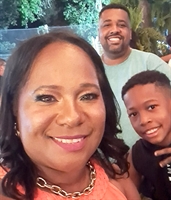 Leia com o esposo Edenilson e o filho Hyago: “formei minha família com dignidade”