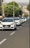 Protesto pede justiça pela morte de motorista agredido em posto de combustíveis de Votuporanga