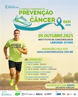 Votuporanga recebe a 3ª edição da Corrida e Caminhada pela Prevenção ao Câncer