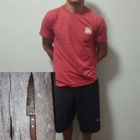 O autor do crime, recebeu voz de prisão e foi conduzido até a Central de Polícia Judiciária, permanecendo preso à disposição da Justiça (Foto: Divulgação)