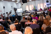  Santa Fé do Sul recebeu a nona audiência promovida pela Comissão de Finanças, Orçamento e Planejamento (Foto: Divulgação)