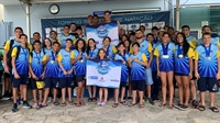 Atletas fizeram bonito nas piscinas de Catanduva (Foto: Centro de Formação)