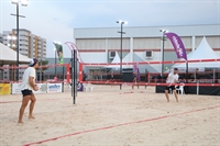 O Open Cajubrasil Beach Tennis começou na quinta-feira (24) e termina no domingo (27) em Votuporanga  (Foto: Prefeitura de Votuporanga)