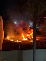 Mais um carro pega fogo em Votuporanga