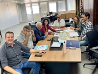 Comitiva de Votuporanga, liderada pelo vice-prefeito Cabo Valter, solicitou a doação de áreas da União para construção de casas populares (Foto: Assessoria)