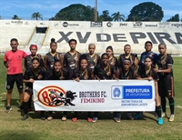 O Brothers representa Votuporanga no Campeonato Paulista Feminino Divisão Especial  (Foto: Brothers)