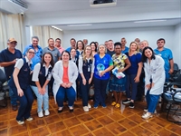 O Ambulatório Médico de Especialidades (AME) de Votuporanga realizou um encontro com condutores de transporte  (Foto: AME)