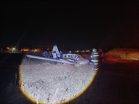 Retrospectiva 2025: Avião do provedor da Santa Casa faz pouso forçado em pasto da zona Sul de Votuporanga