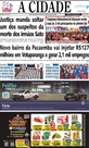 Capa do dia 25/07/2025