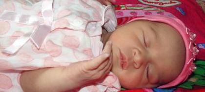 Samara Marcolino é a primeiro bebê de 2012