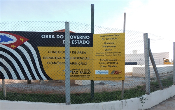 Complexo de bocha aguarda conclusão da obra