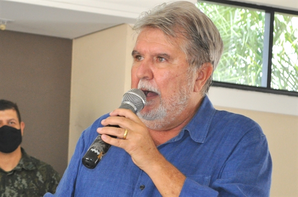 Prefeito Jorge Seba (PSDB) anunciou, em coletiva de imprensa, o cancelamento do Carnaval na cidade, tendo em vista o aumento do número de casos novos (Foto: A Cidade)