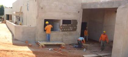 Obras da UBS em ritmo avançado