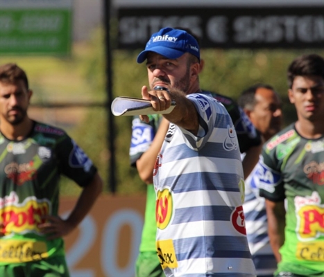 Rogério Mancini, técnico do Clube Atlético Votuporanguense (Foto: Rafael Bento/CAV)