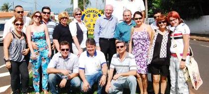 Rotary Club's de Votuporanga recebem governador