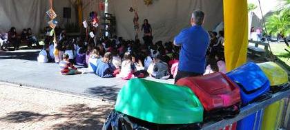 Mais de mil alunos visitam Fliv