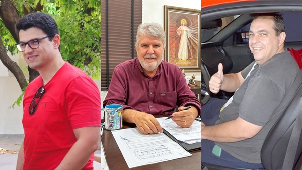 O jornal A Cidade conversou com os três pré-candidatos que já oficializaram o desejo de concorrer ao cargo de prefeito (Foto: Divulgação)