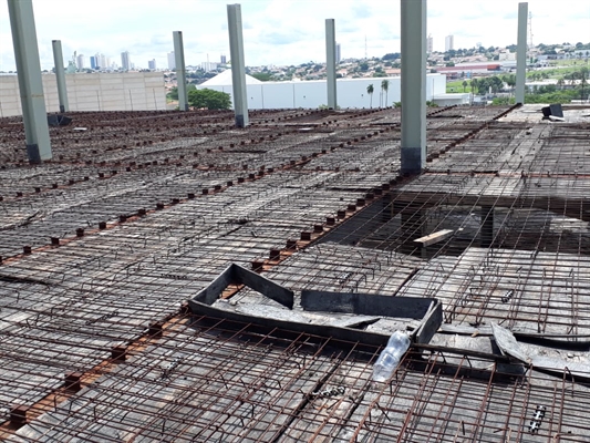 Construção: novo Paço Municipal irá abrigar toda a área administrativa do Poder Executivo (Foto: Arquivo Pessoal)