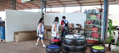 Ecotudo recolhe 1,1 tonelada em dois meses