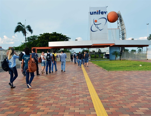 Os alunos de todos os cursos da Unifev iniciaram, na última segunda-feira (5), o primeiro semestre letivo de 2018 (Foto: Divulgação/Unifev)