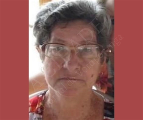  Izolina Izó Piacenti, aos 73 anos (Foto: Arquivo Pessoal)