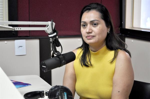 Janaina Silva, da Cultura, embalada para as promoções populares da festa da cidade. (Foto: A Cidade)