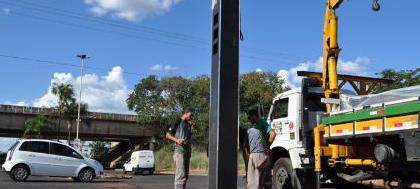 Semáforos da Antonio Augusto Paes são instalados