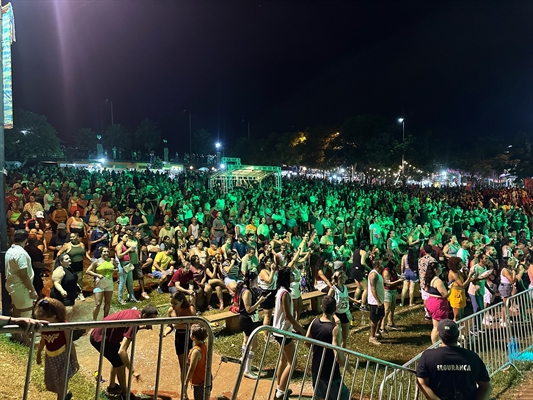 Cerca de 25 mil pessoas passaram pelo Parque da Cultura durante o Carnaval, segundo a Secretaria Municipal da Cultura e Turismo (Foto: Prefeitura de Votuporanga)