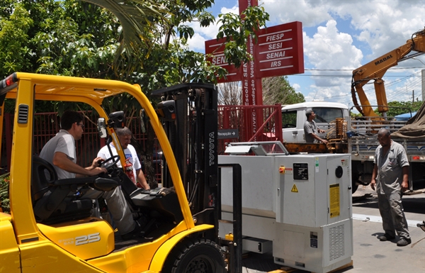 Senai recebe equipamentos do pacote de R$3 milhões 