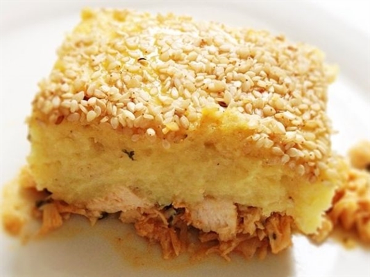 Escondidinho de batata doce