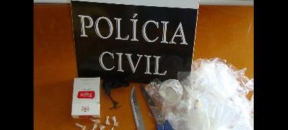 Polícia Civil  prende traficante 