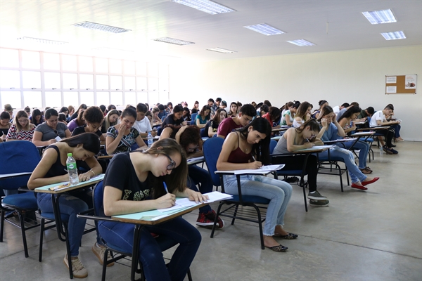 A prova terá duração de três horas (Foto Unifev)