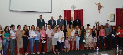 Câmara faz homenagem para professoras da Passo a Passo
