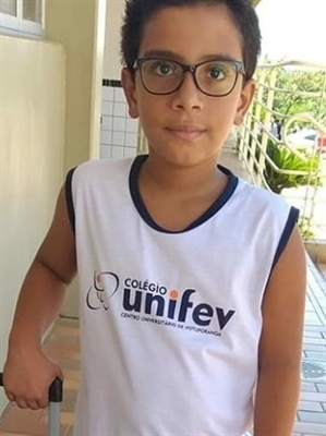 Falece Luciano Esparva Gavioli Rosa  aos 7 anos 