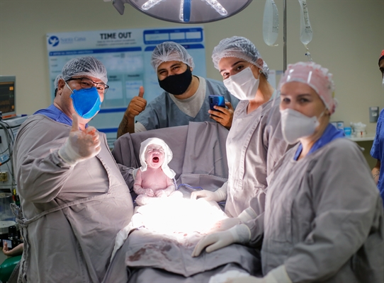 Somente no ano passado, foram realizados 1.737 nascimentos no Hospital (Foto: Santa Casa de Votuporanga)