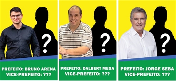 Disputa pela vaga de vice, até o momento, está mais acirrada até do que pela de prefeito nas eleições deste ano em Votuporanga (Foto: Ilustração A Cidade)