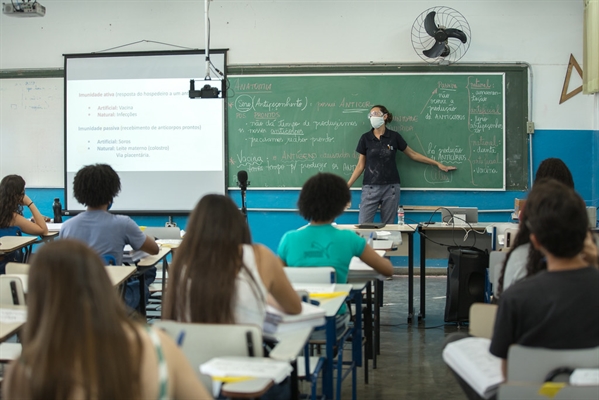 Já o exame para pessoas privadas de liberdade, o Enem PPL, será realizado nos dias 13 e 14 de dezembro (Foto: Felipe Barros/ExLibris/PMI)