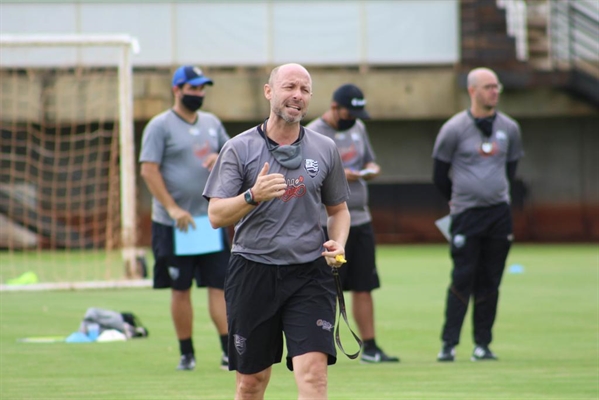 Jean Cova, preparador físico do CAV, relata os novos desafios de se trabalhar com o elenco mesclado para temporada 2021 (Foto: Rafael Bento/CAV)