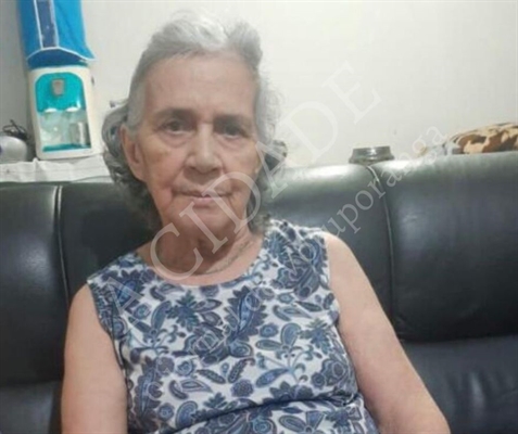 Clarinda Mariana Bernardino, aos 80 anos (Foto: Arquivo Pessoal)