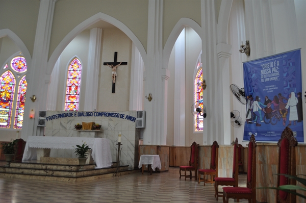 A Diocese aderiu e lançou na Quarta-feira de Cinzas a Campanha da Fraternidade (Foto: A Cidade)