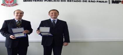 Promotores de Votuporanga recebem menção honrosa