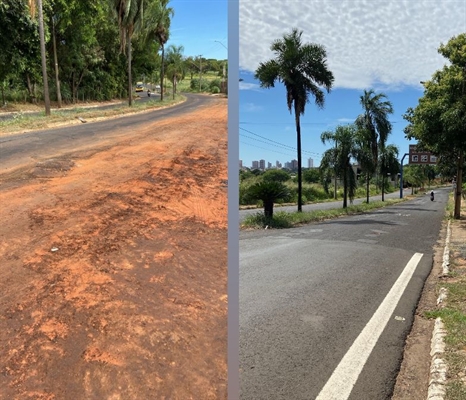  A avenida Hernani de Mattos Nabuco, na zona Sul, tem sido alvo de reclamações por conta dos buracos (Foto: A Cidade)