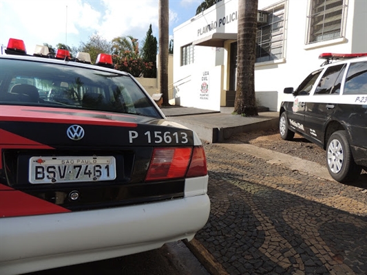 O indiciado foi conduzido para a Central de Flagrantes local, onde um boletim de ocorrência foi registrado (Foto: Divulgação/Polícia Militar)