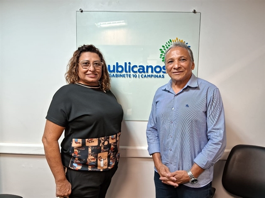 A vereadora Jezebel Silva se reuniu com o vereador de Campinas Fernando Mendes para trazer a Votuporanga o projeto do ‘pipódromo’ (Foto: Assessoria)