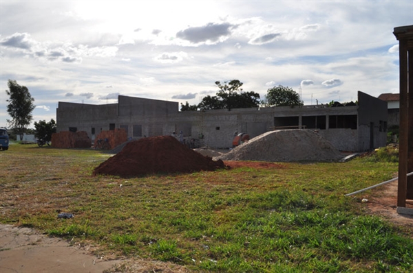 Nova sede do Tiro de Guerra ainda não chegou na metade da construção